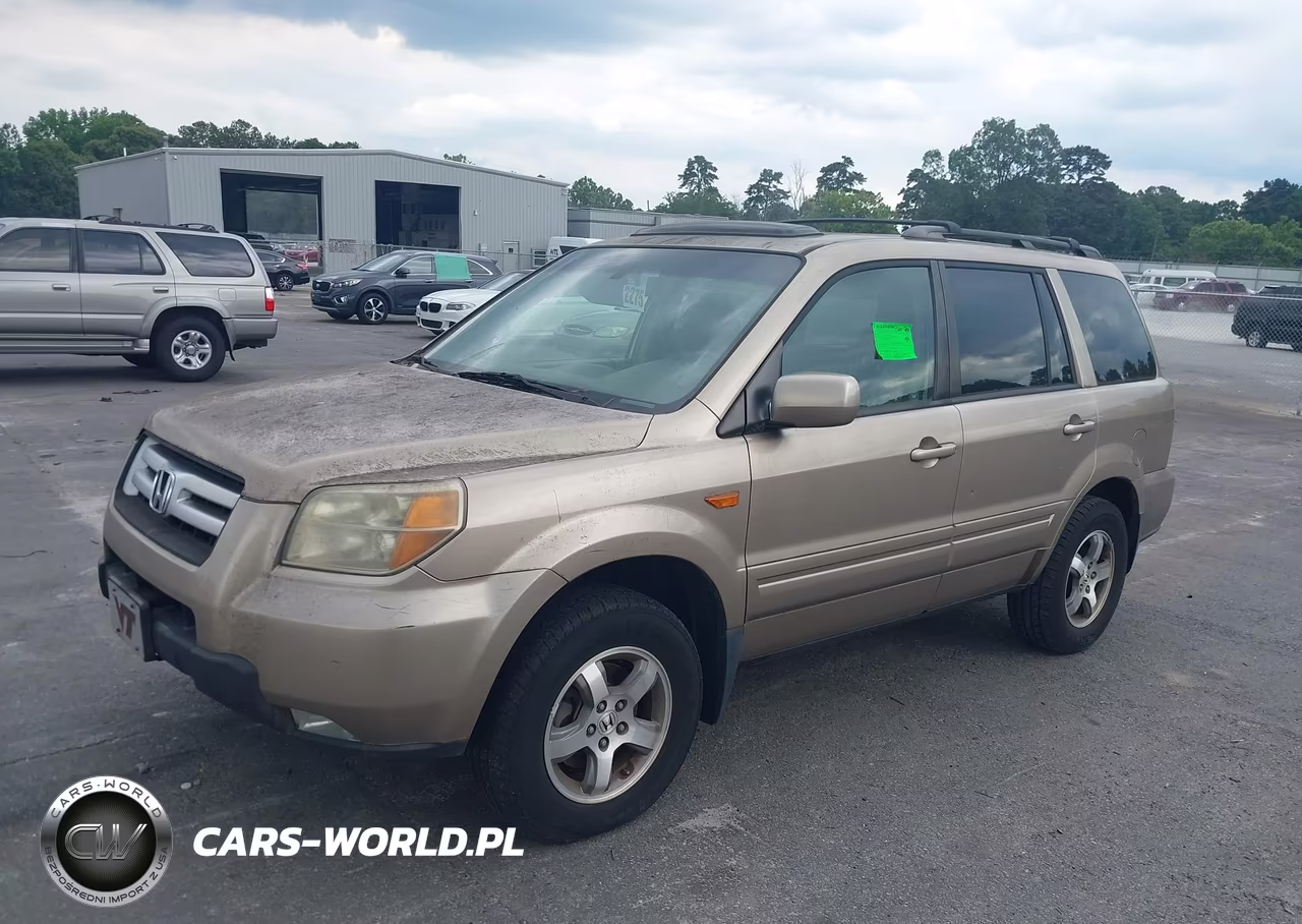 2006 Honda Pilot Ex-L VIN:5FNYF28616B029636 - 2