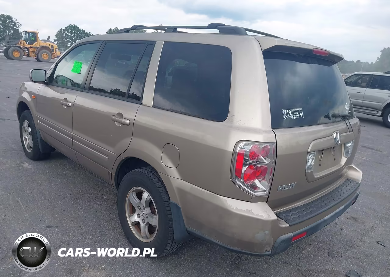 2006 Honda Pilot Ex-L VIN:5FNYF28616B029636 - 3