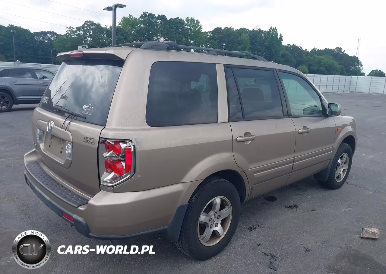2006 Honda Pilot Ex-L VIN:5FNYF28616B029636 - 4