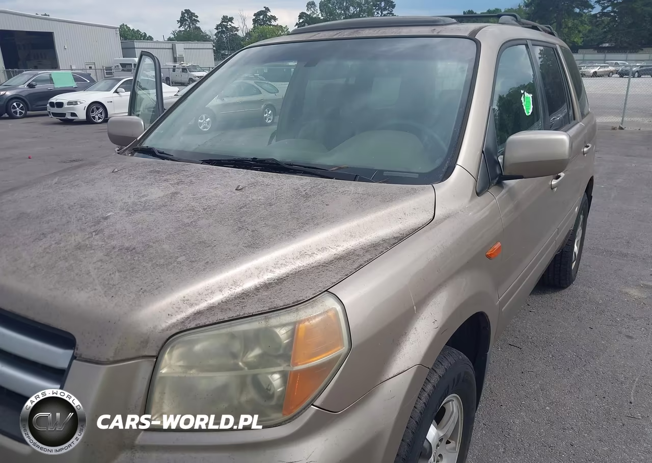 2006 Honda Pilot Ex-L VIN:5FNYF28616B029636 - 6