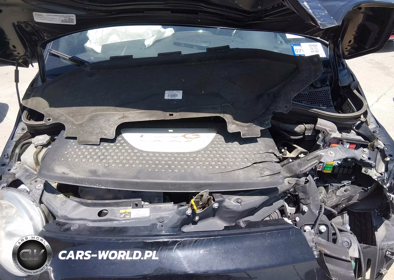 2016 Fiat 500E Battery Electric VIN:3C3CFFGE7GT113669 - 10