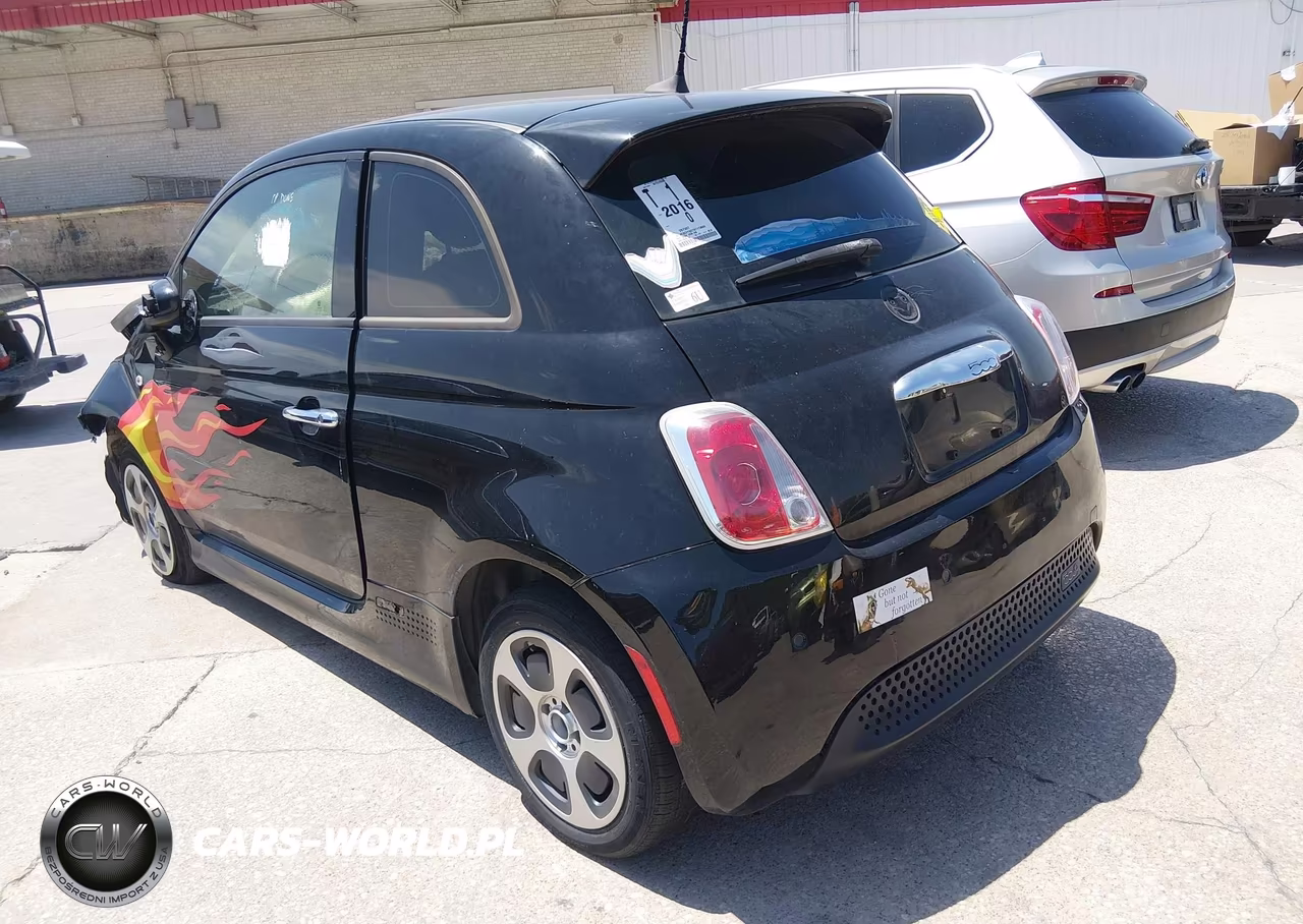 2016 Fiat 500E Battery Electric VIN:3C3CFFGE7GT113669 - 3