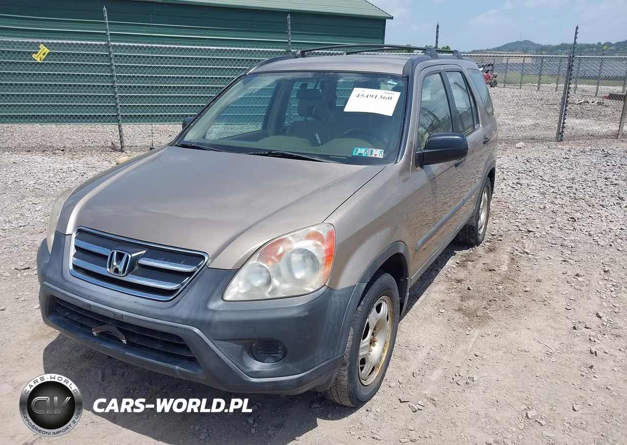 2006 Honda Cr-V Lx VIN:SHSRD78526U430958 - 2