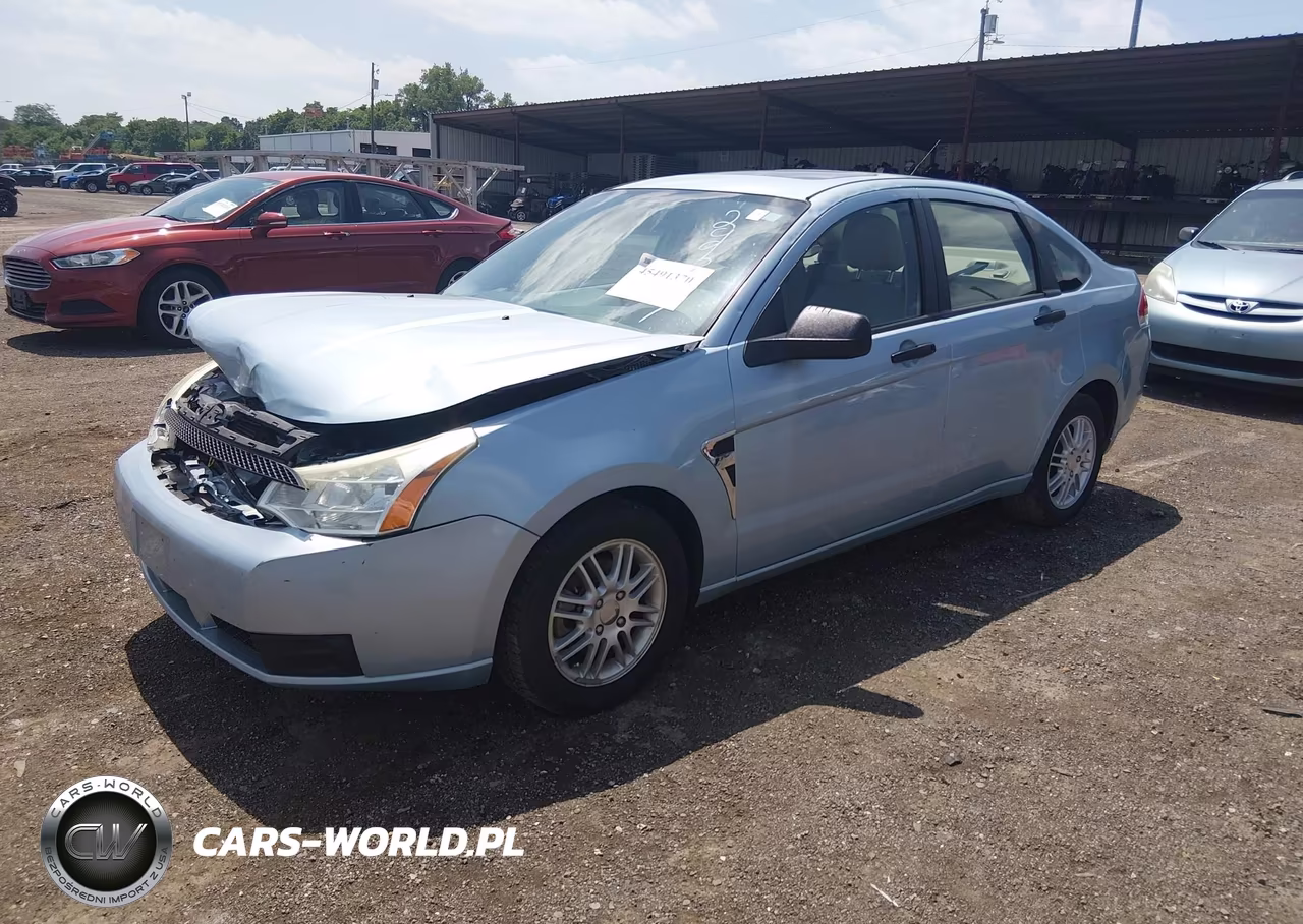 2008 Ford Focus Se VIN:1FAHP35N08W249367 - 2
