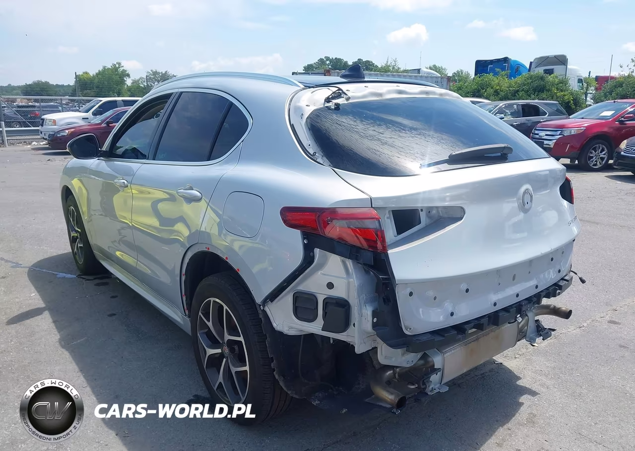 2021 Alfa Romeo Stelvio Ti Awd VIN:ZASPAKBNXM7D14257 - 15