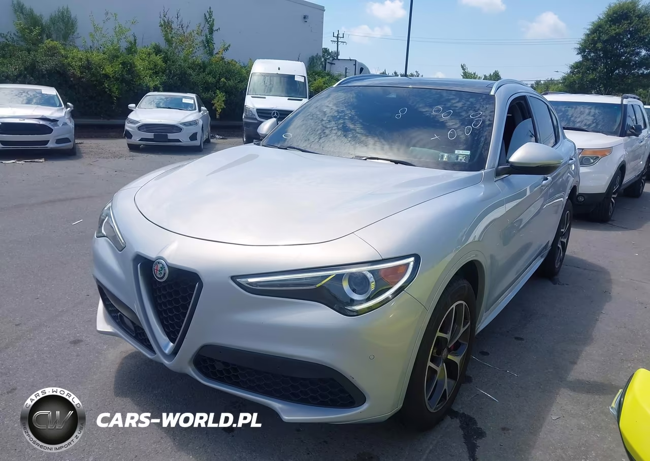 2021 Alfa Romeo Stelvio Ti Awd VIN:ZASPAKBNXM7D14257 - 2