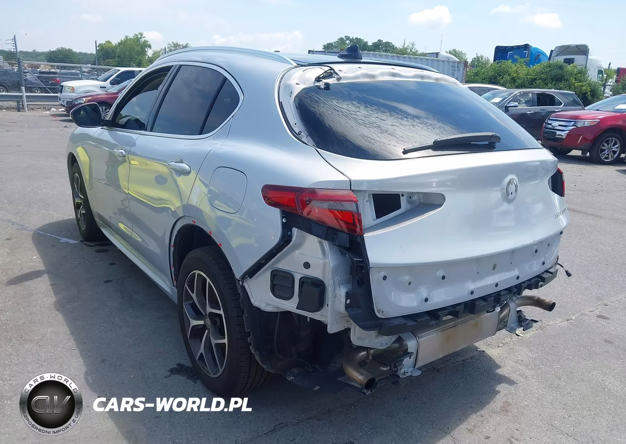 2021 Alfa Romeo Stelvio Ti Awd VIN:ZASPAKBNXM7D14257 - 3