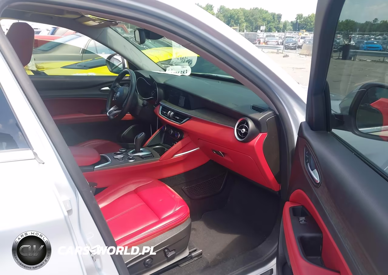 2021 Alfa Romeo Stelvio Ti Awd VIN:ZASPAKBNXM7D14257 - 5