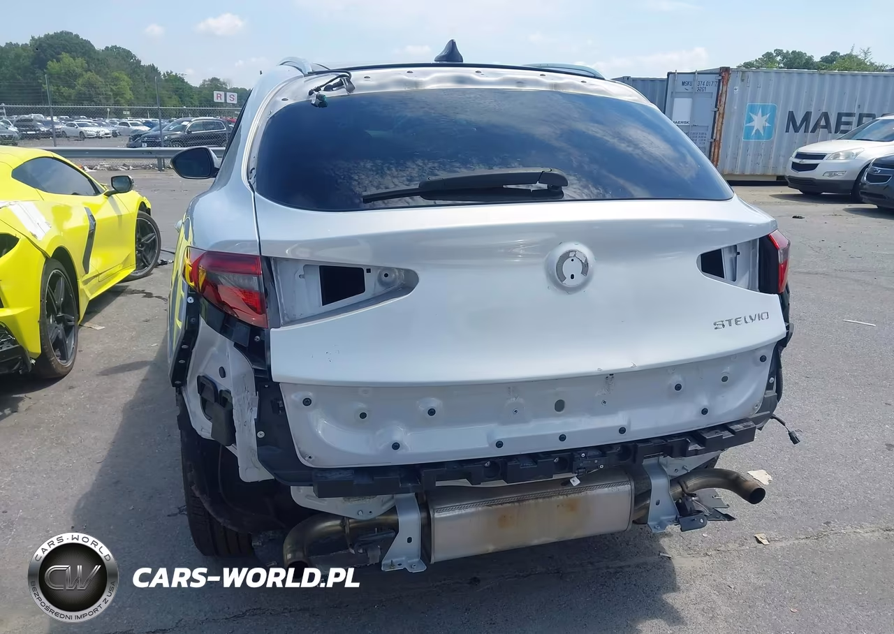 2021 Alfa Romeo Stelvio Ti Awd VIN:ZASPAKBNXM7D14257 - 6