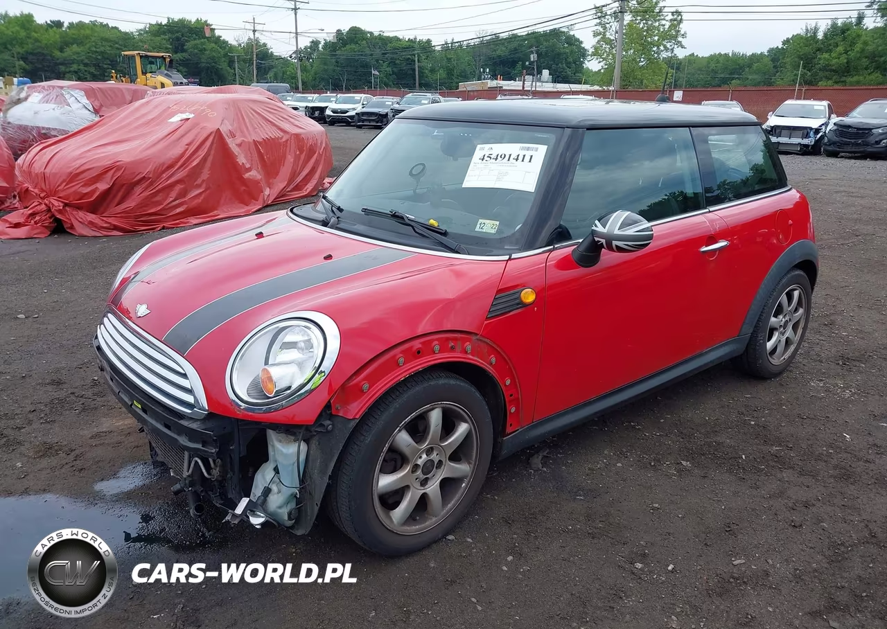 2008 Mini Cooper Hardtop VIN:WMWMF33588TU67117 - 2