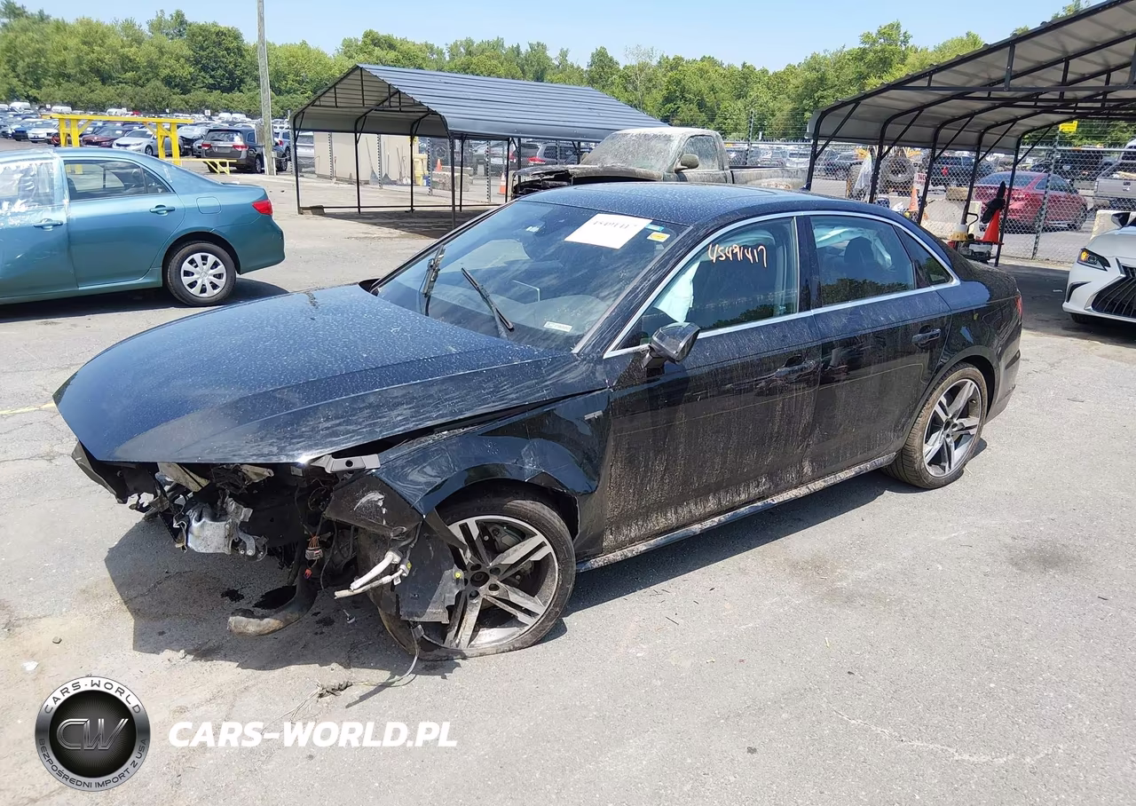 2017 Audi A4 Premium Plus VIN:WAUENAF40HN016752 - 2