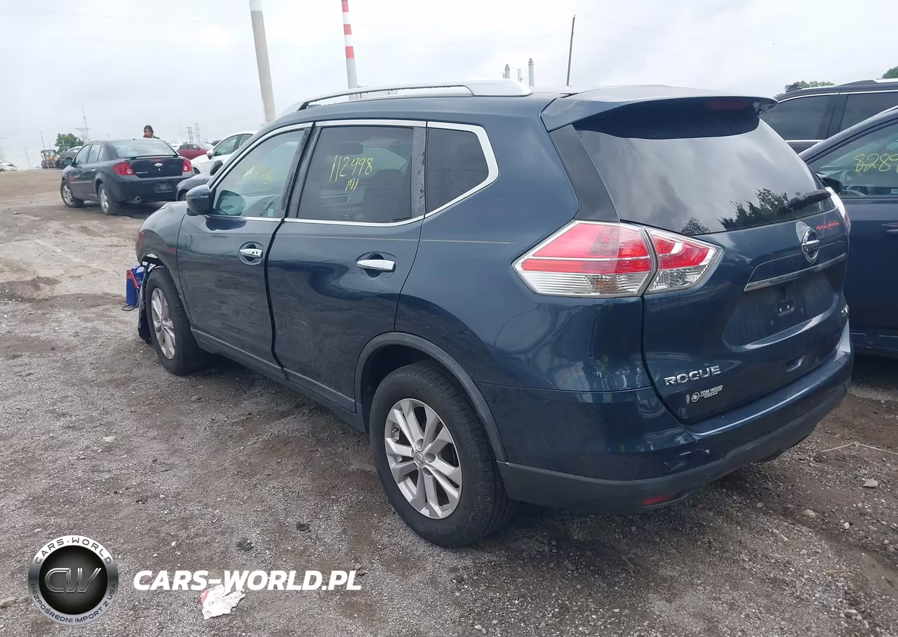 2016 Nissan Rogue Sv VIN:KNMAT2MV3GP643604 - 3