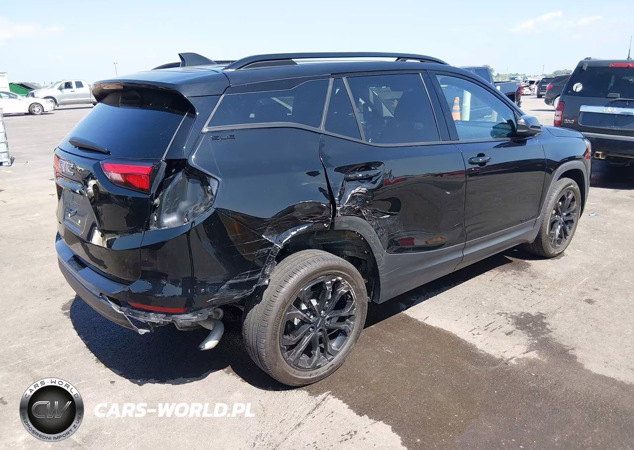 2021 GMC Terrain Fwd Sle VIN:3GKALMEV0ML321718 - 4