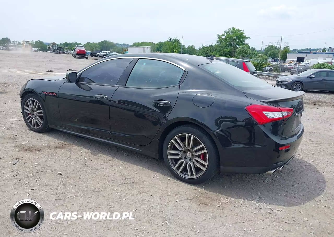 2015 Maserati Ghibli S Q4 VIN:ZAM57RTA3F1142125 - 3