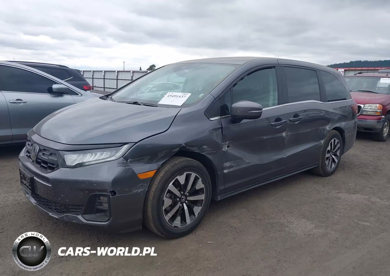 2025 Honda Odyssey Ex-L VIN:5FNRL6H68SB078377 - 2