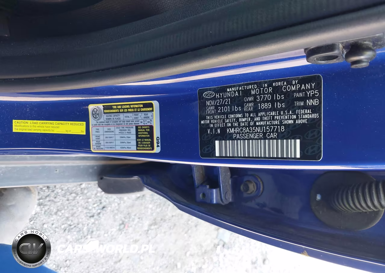 2022 Hyundai Venue Sel VIN:KMHRC8A35NU157718 - 9
