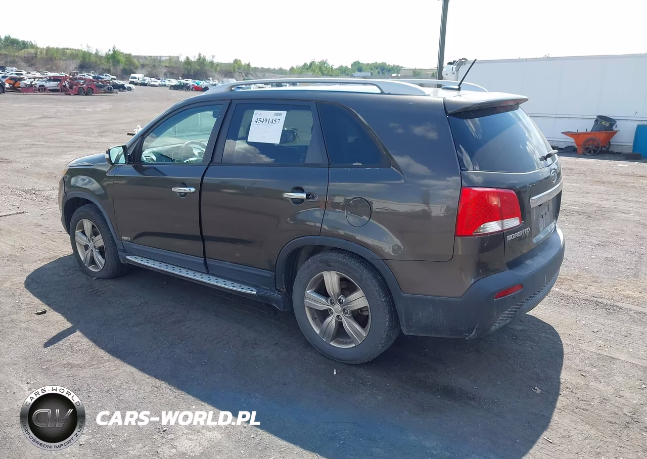 2012 Kia Sorento Ex V6 VIN:5XYKUDA28CG234051 - 3