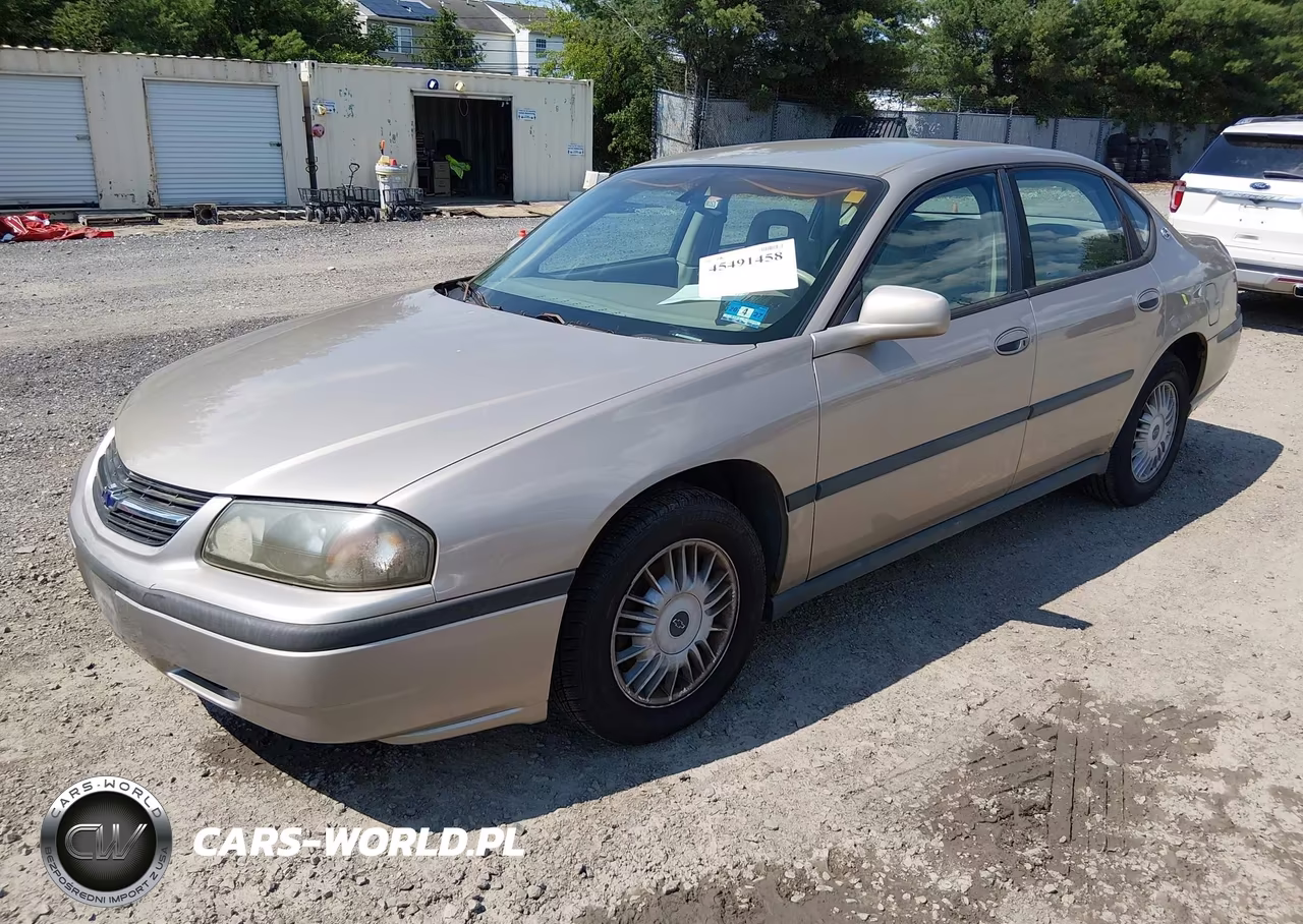 2001 Chevrolet Impala VIN:2G1WF55E119201139 - 2