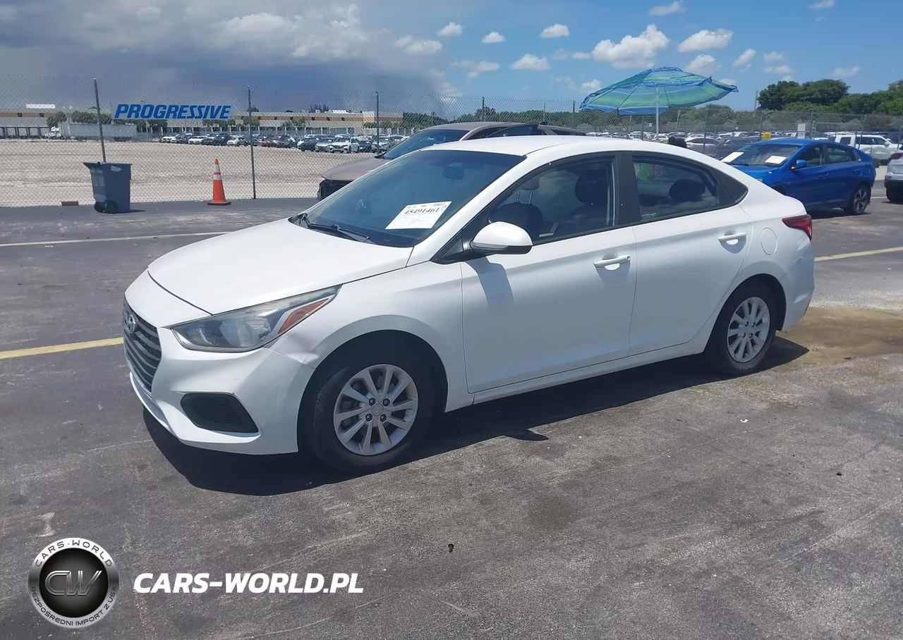 2018 Hyundai Accent Sel VIN:3KPC24A34JE025533 - 2