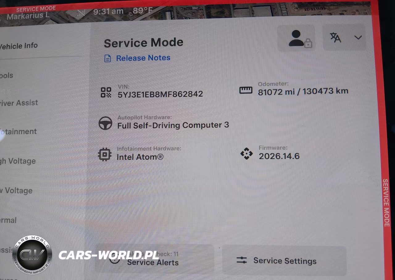 2021 Tesla Model 3 Long Range Dual Motor All-Wheel Drive VIN:5YJ3E1EB8MF862842 - 19