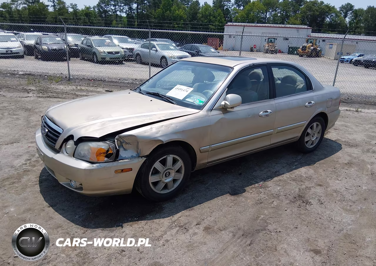 2004 Kia Optima Ex-Lx VIN:KNAGD126545316817 - 2