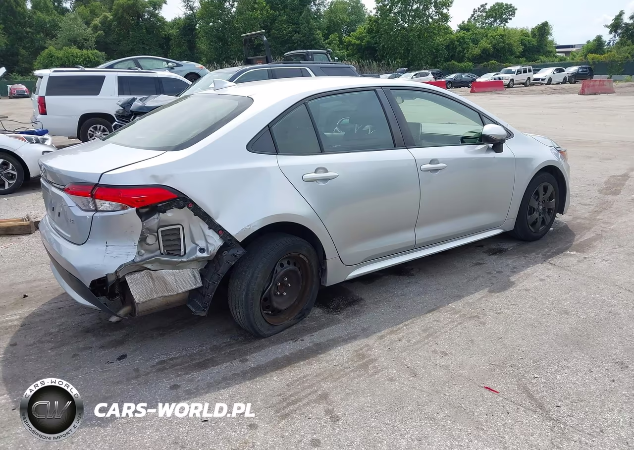 2020 Toyota Corolla Le VIN:JTDEPRAE8LJ018602 - 4