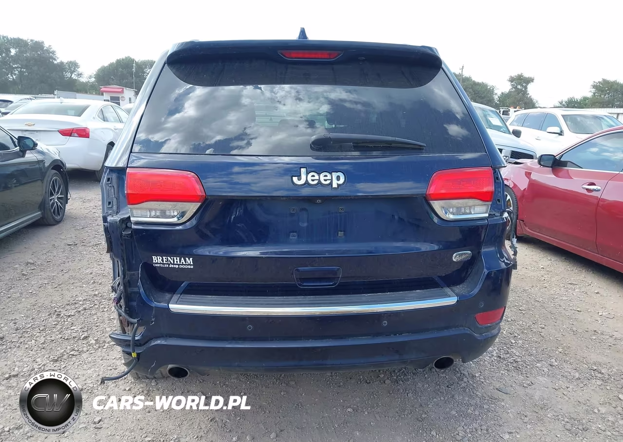 2015 Jeep Grand Cherokee Overland VIN:1C4RJECG9FC236017 - 6