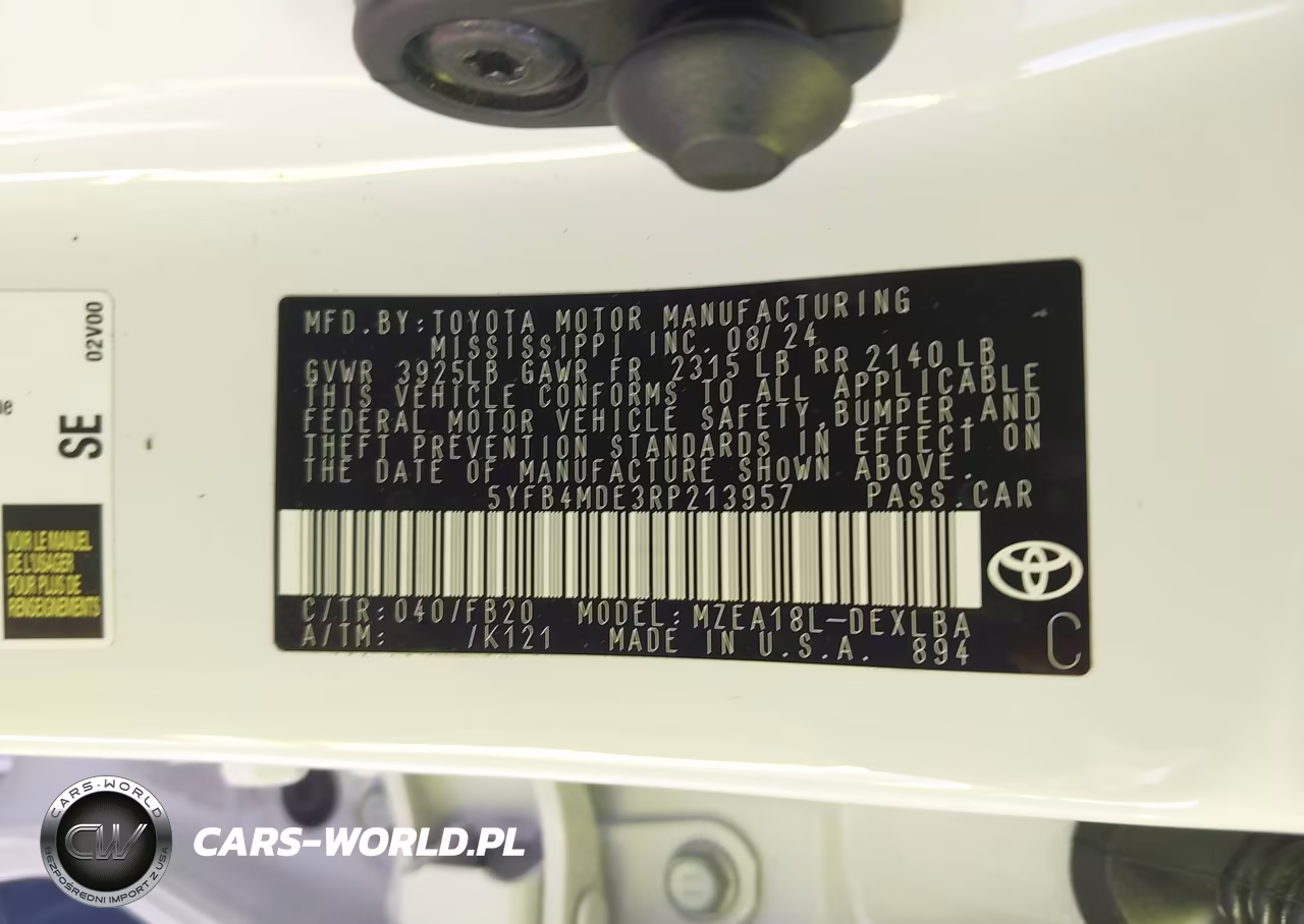 2024 Toyota Corolla Le VIN:5YFB4MDE3RP213957 - 9