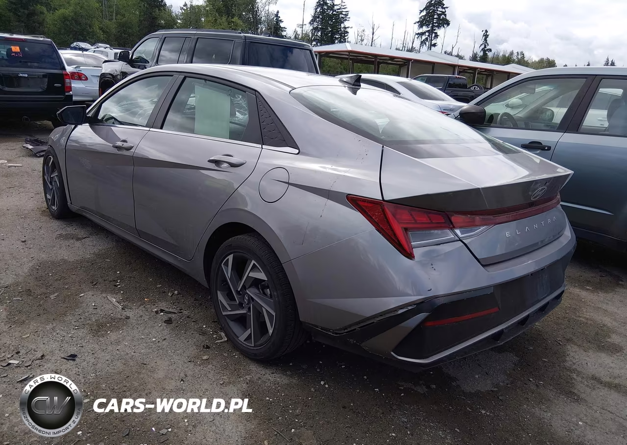 2025 Hyundai Elantra Sel Convenience VIN:KMHLS4DG1SU987205 - 3