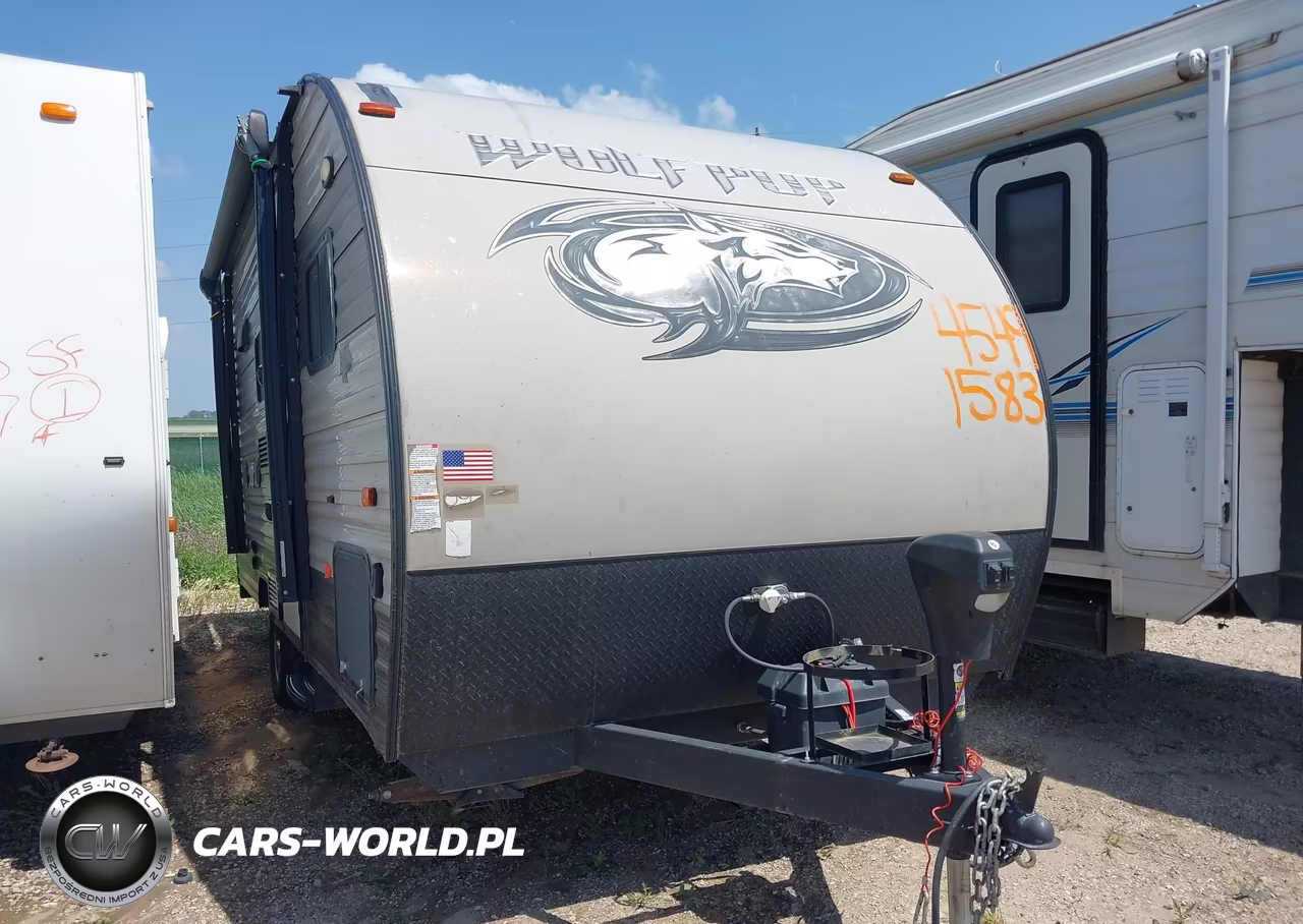 2018 Forest River Cherokee Wolf Pup 16Bhs Travel Trailer – zdjęcie 1 z 15