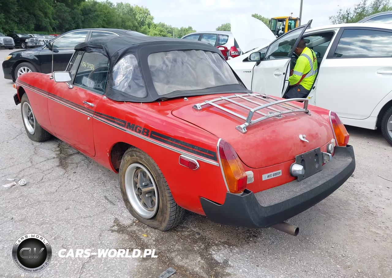 1976 Mg Mgb VIN:GHN5UG396854G - 3