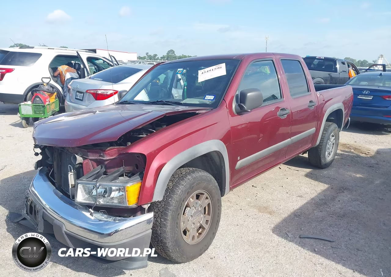 2007 Chevrolet Colorado Lt VIN:1GCCS13E478220550 - 2