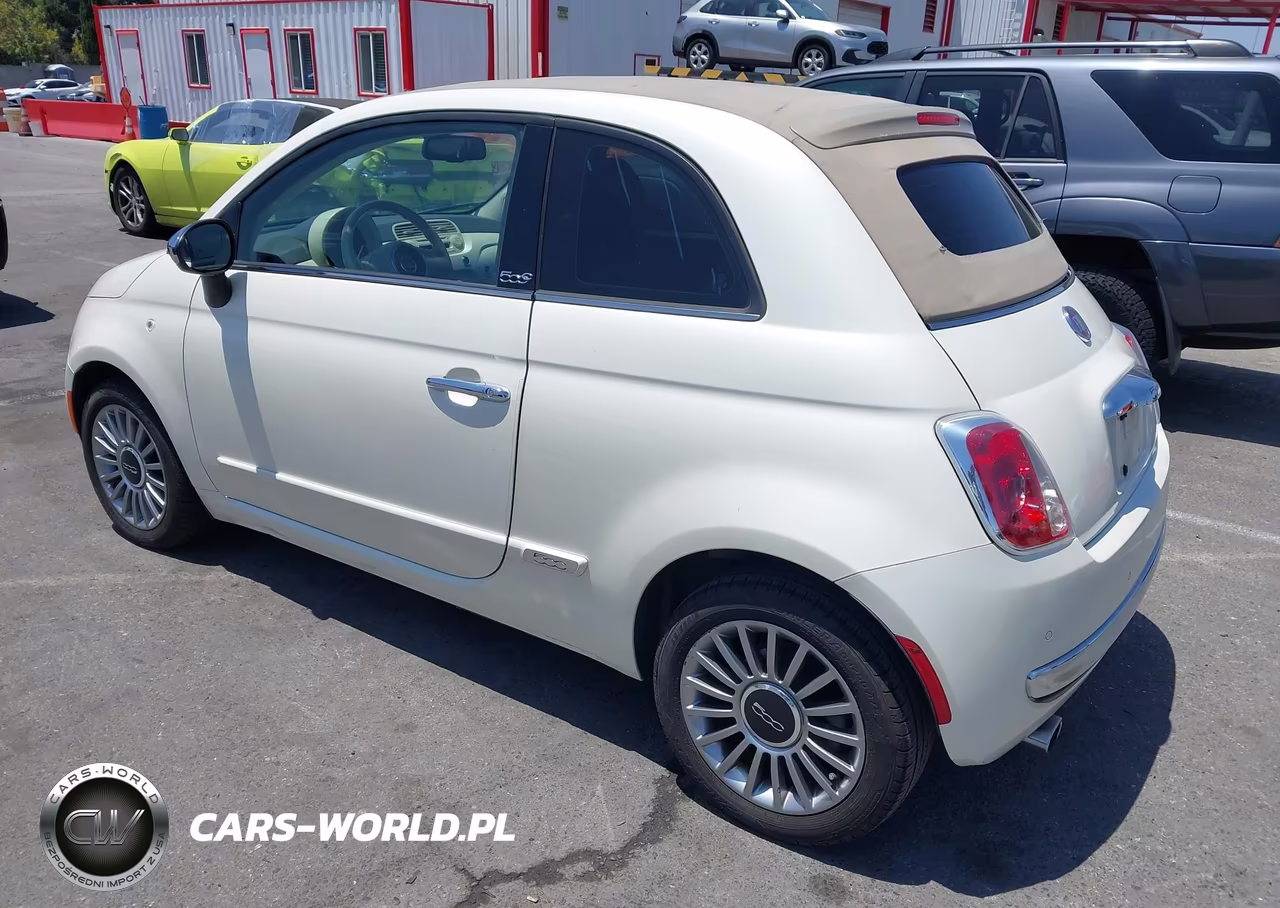 2012 Fiat 500C Lounge VIN:3C3CFFER4CT111183 - 3