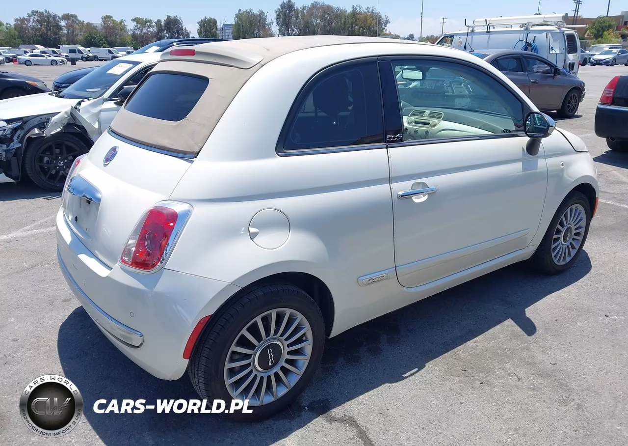 2012 Fiat 500C Lounge VIN:3C3CFFER4CT111183 - 4