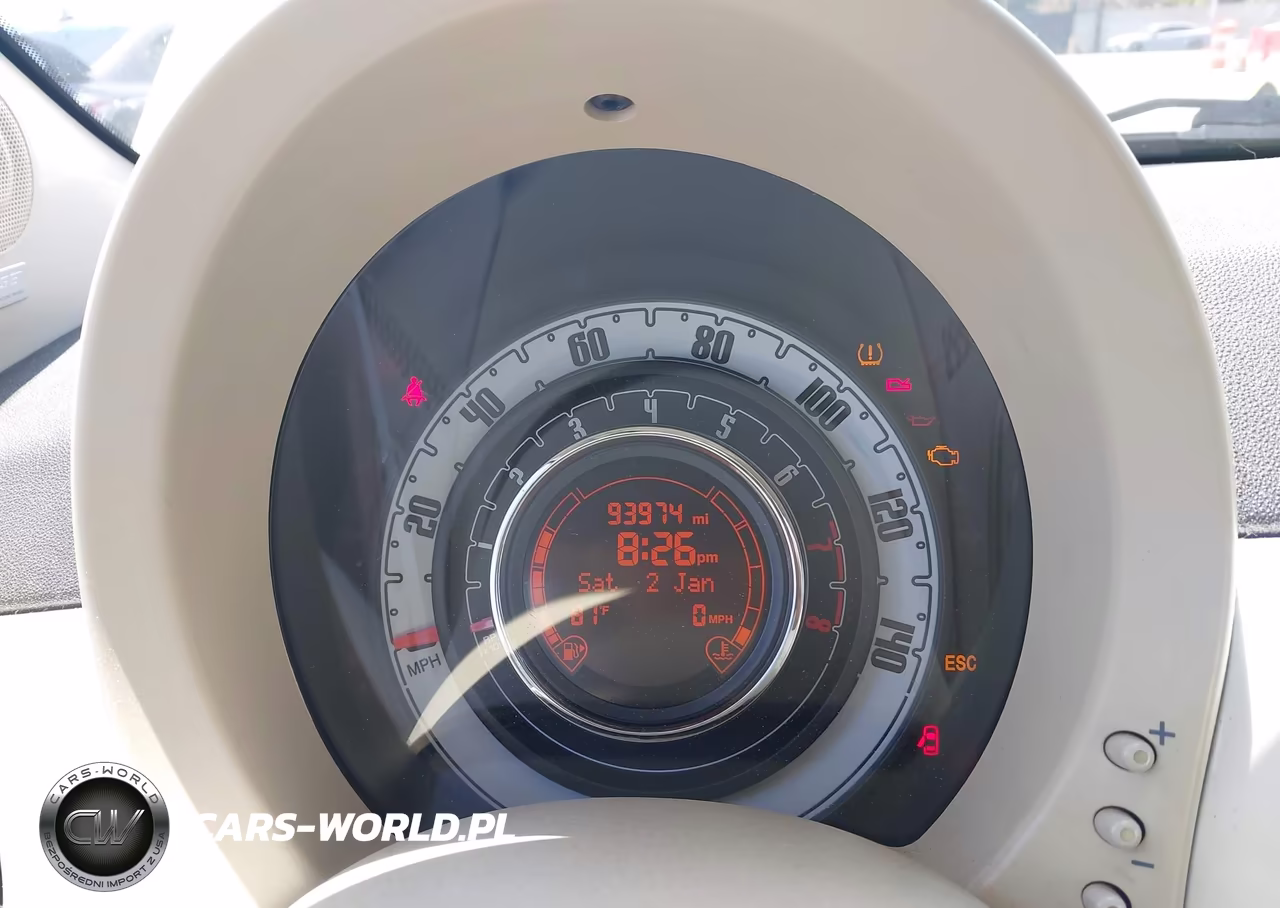 2012 Fiat 500C Lounge VIN:3C3CFFER4CT111183 - 7