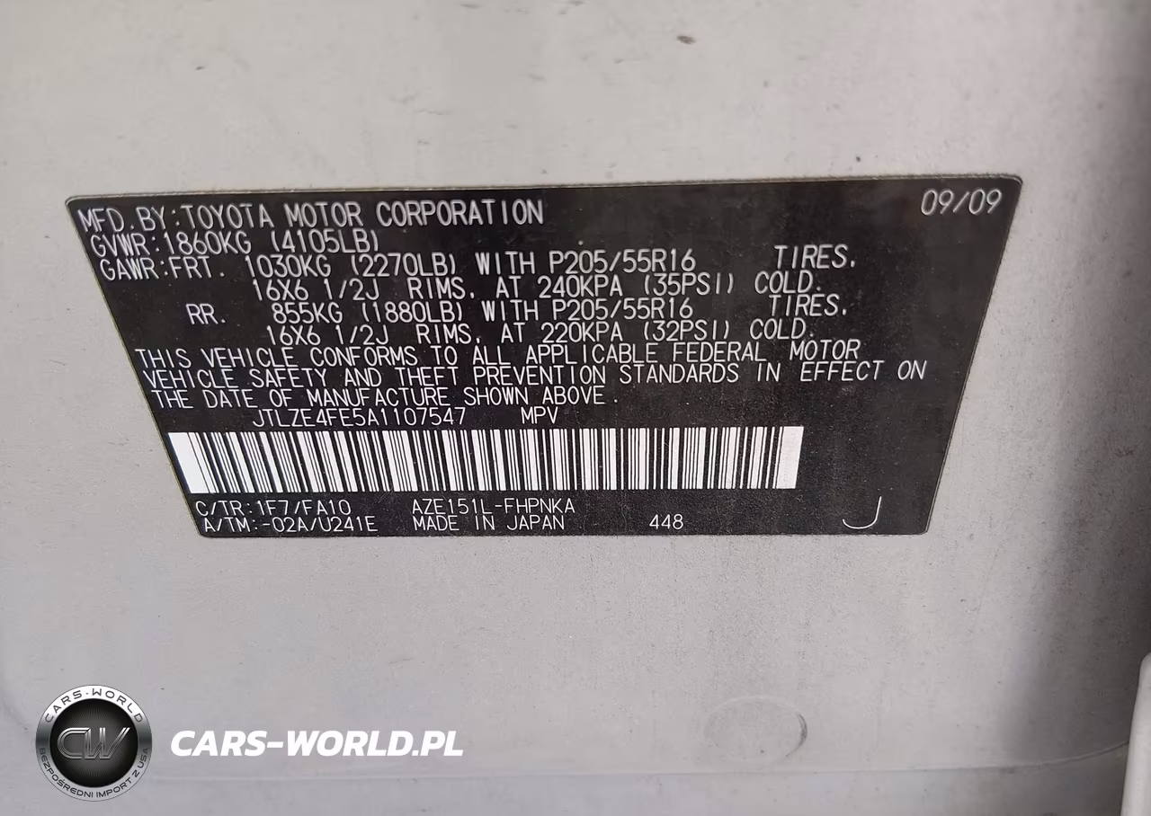 2010 Scion Xb VIN:JTLZE4FE5A1107547 - 9