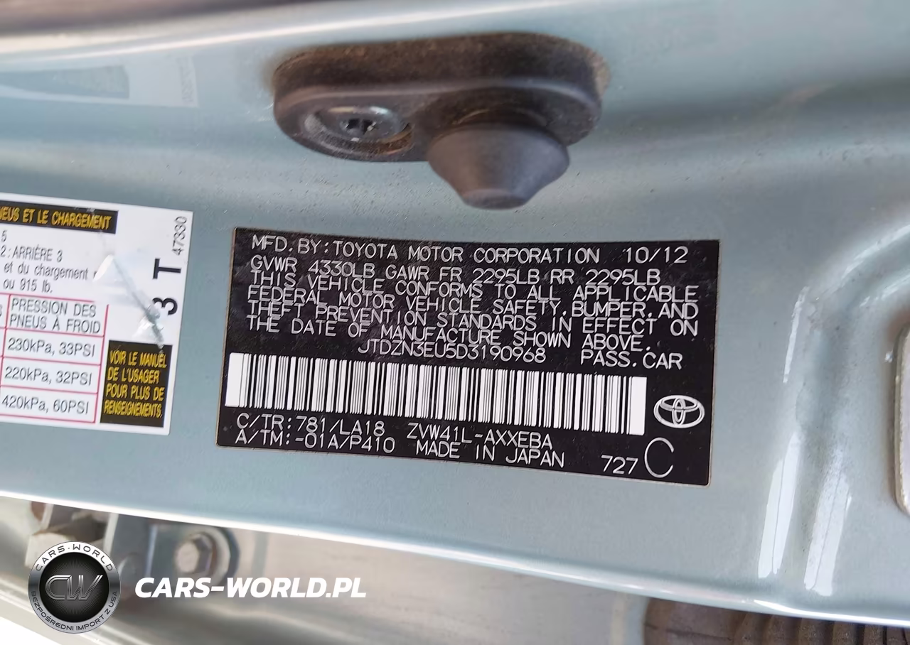 2013 Toyota Prius V Five VIN:JTDZN3EU5D3190968 - 9
