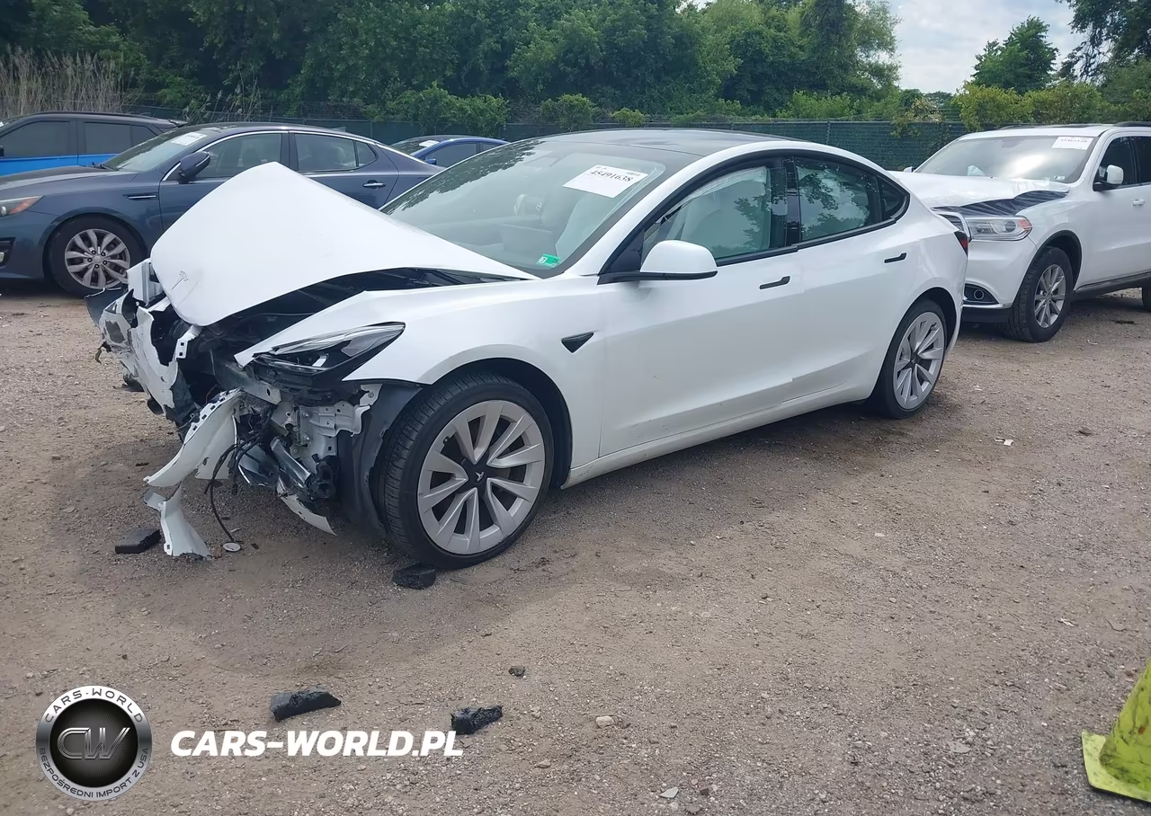 2021 Tesla Model 3 Long Range Dual Motor All-Wheel Drive VIN:5YJ3E1EBXMF926637 - 2