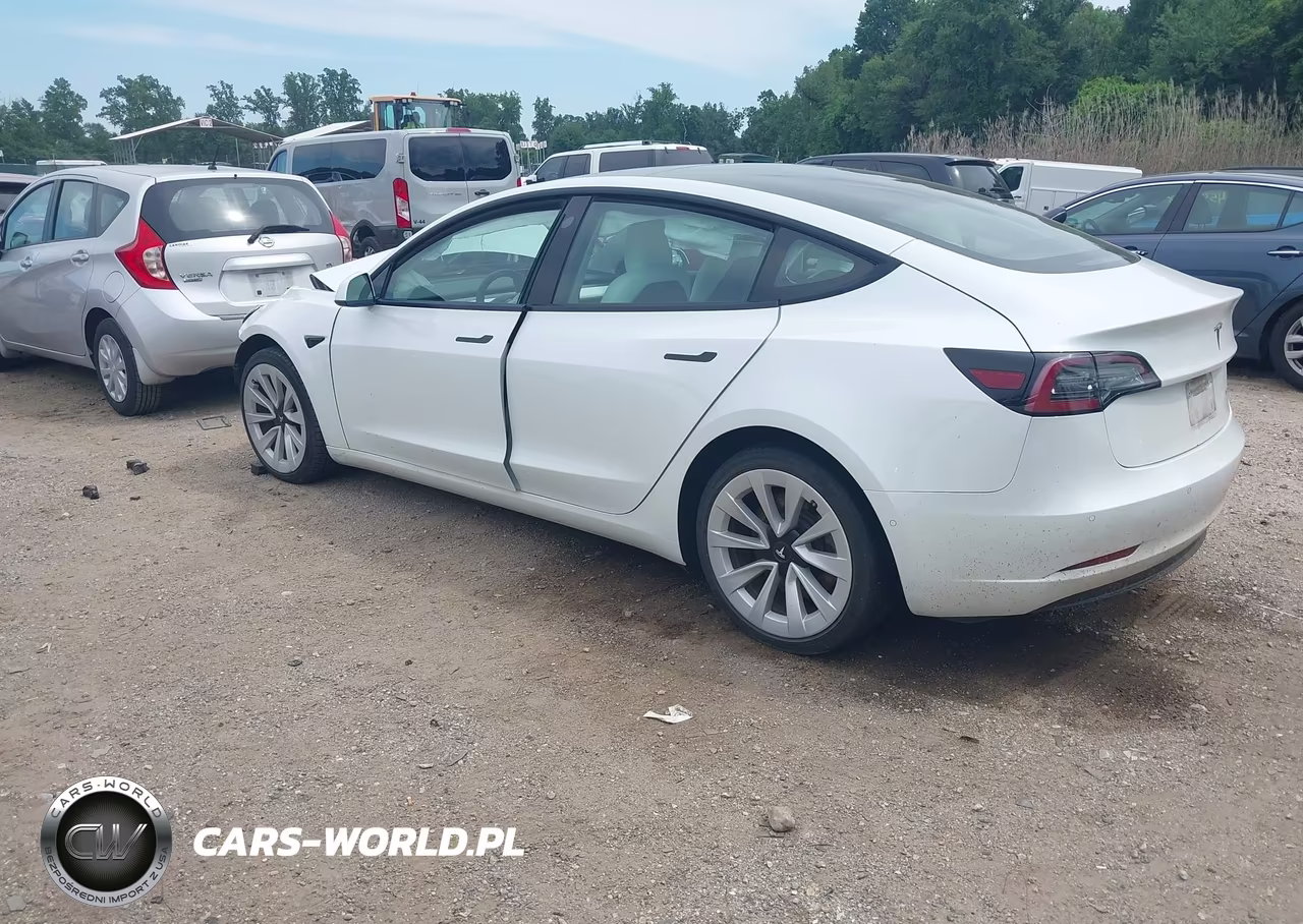 2021 Tesla Model 3 Long Range Dual Motor All-Wheel Drive VIN:5YJ3E1EBXMF926637 - 3