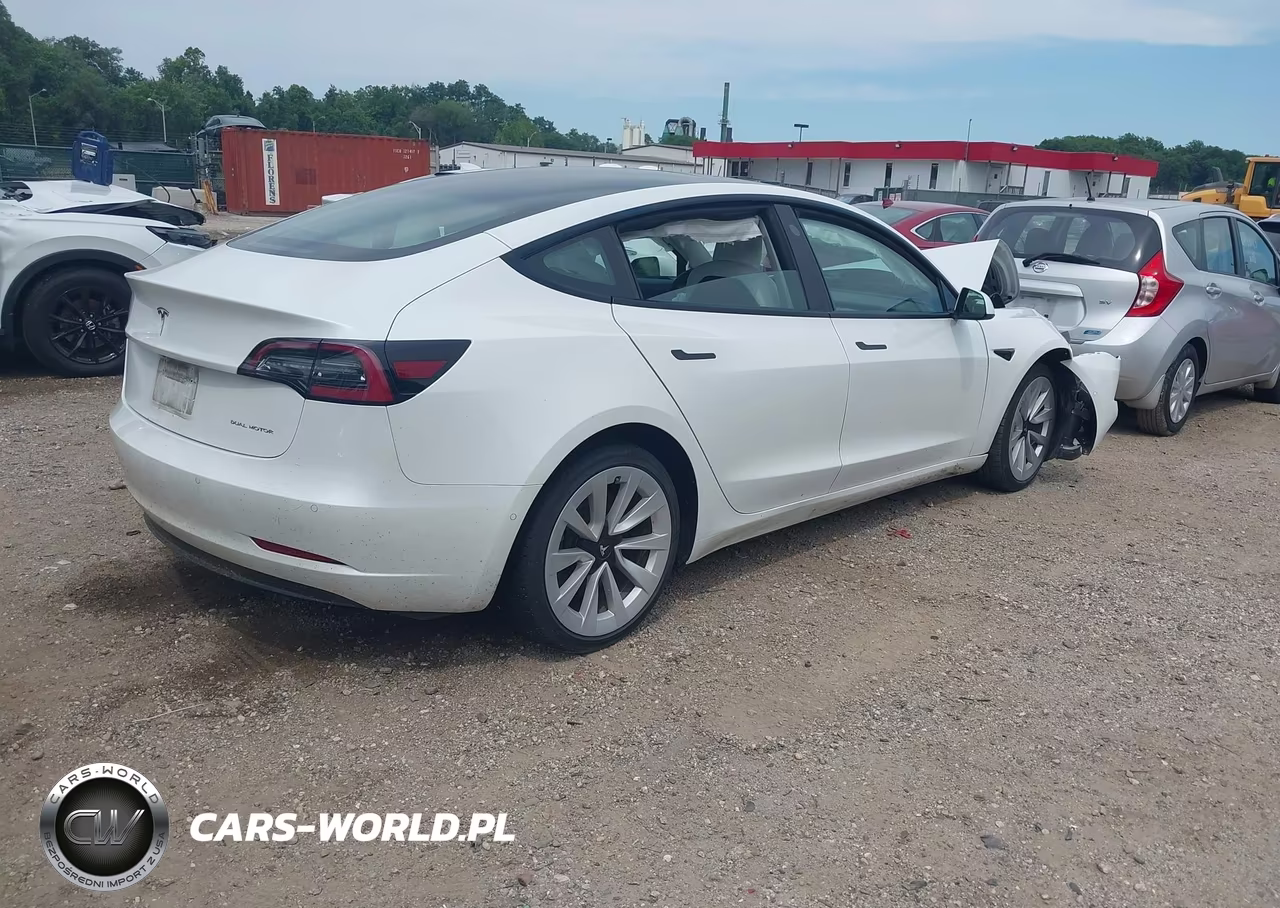 2021 Tesla Model 3 Long Range Dual Motor All-Wheel Drive VIN:5YJ3E1EBXMF926637 - 4