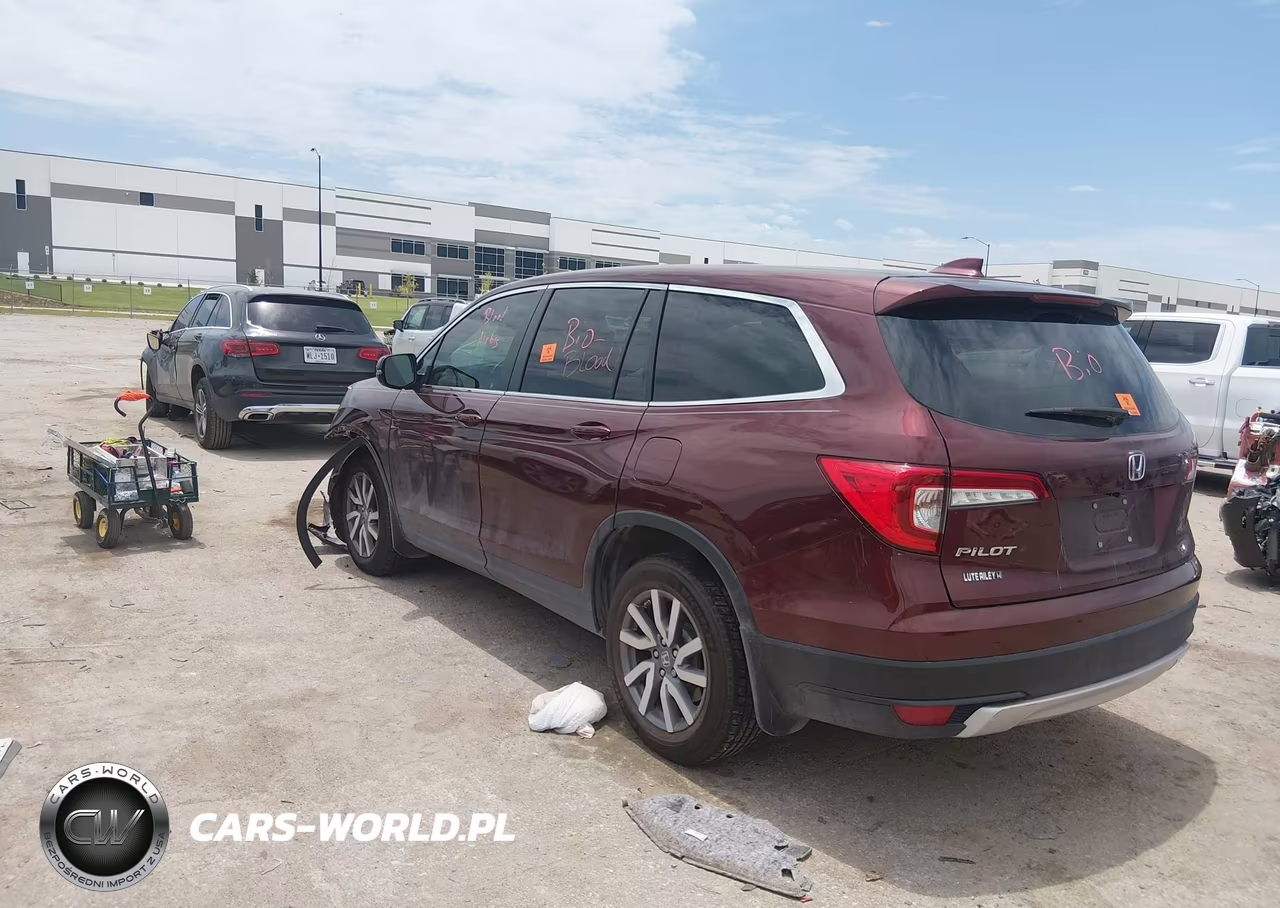 2019 Honda Pilot Ex-L VIN:5FNYF5H5XKB017780 - 3