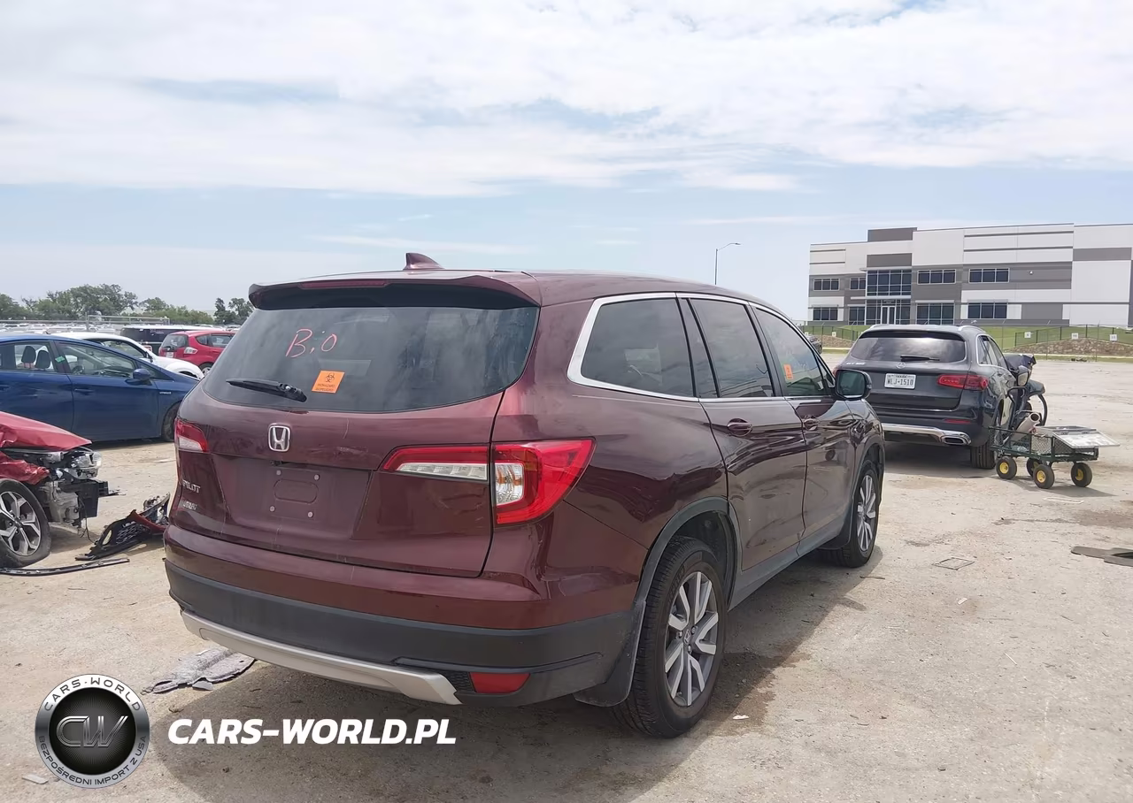 2019 Honda Pilot Ex-L VIN:5FNYF5H5XKB017780 - 4