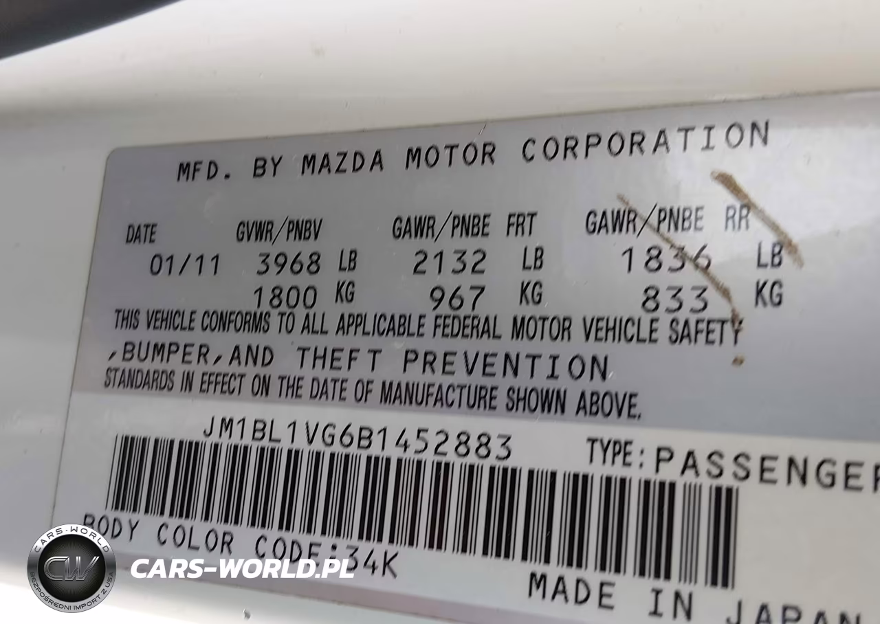 2011 Mazda Mazda3 I Touring VIN:JM1BL1VG6B1452883 - 9