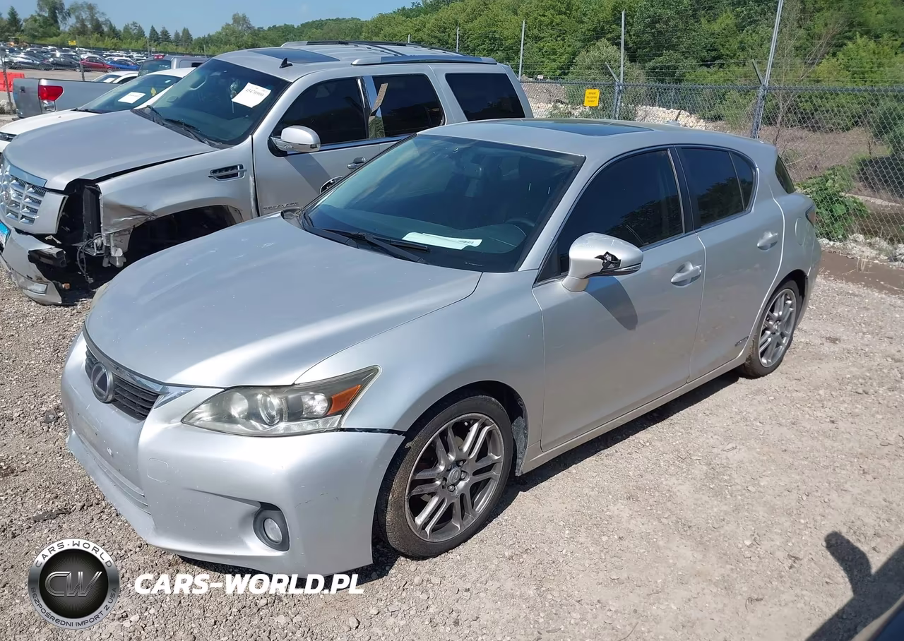 2013 Lexus Ct 200H VIN:JTHKD5BH5D2131110 - 2