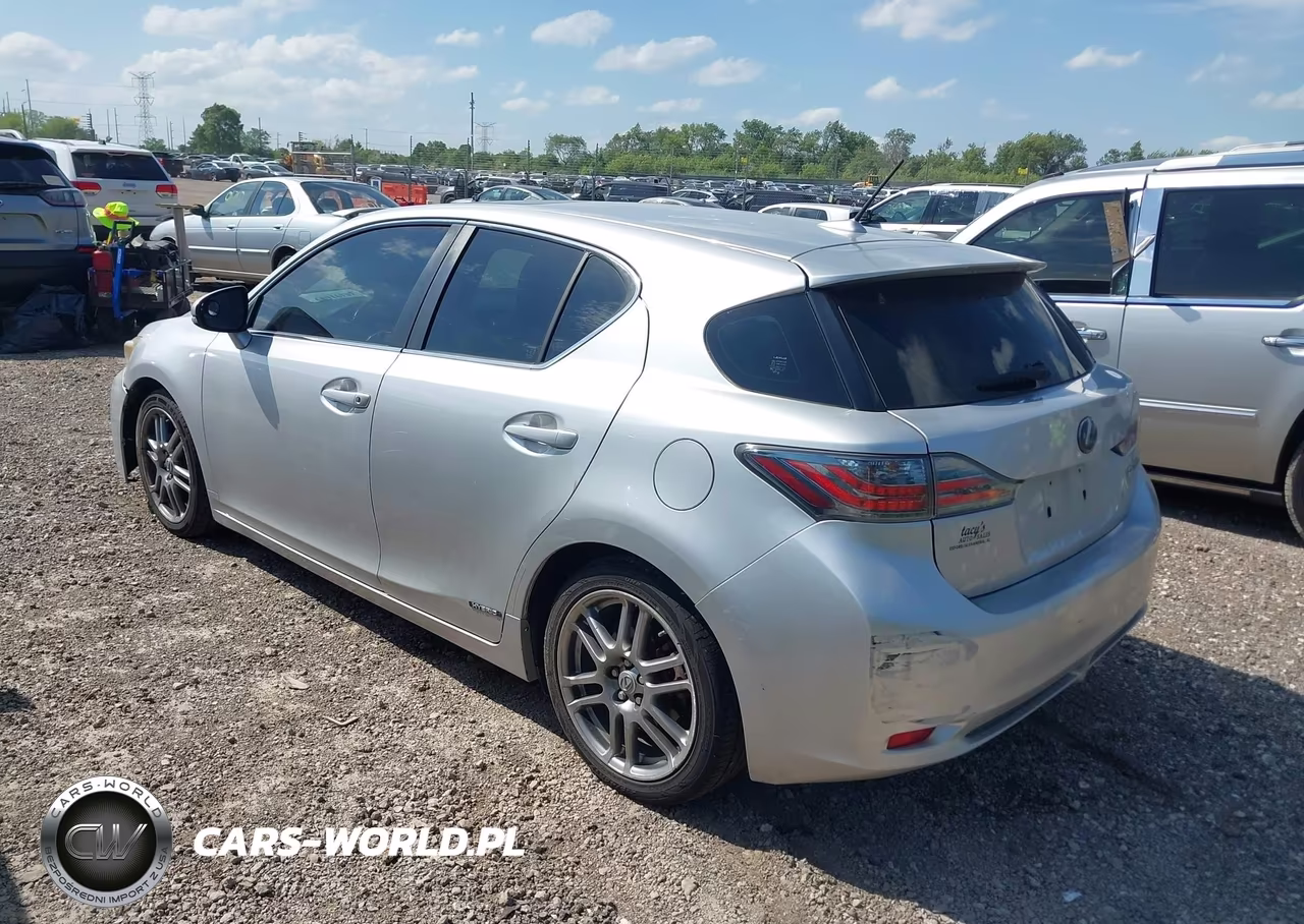 2013 Lexus Ct 200H VIN:JTHKD5BH5D2131110 - 3