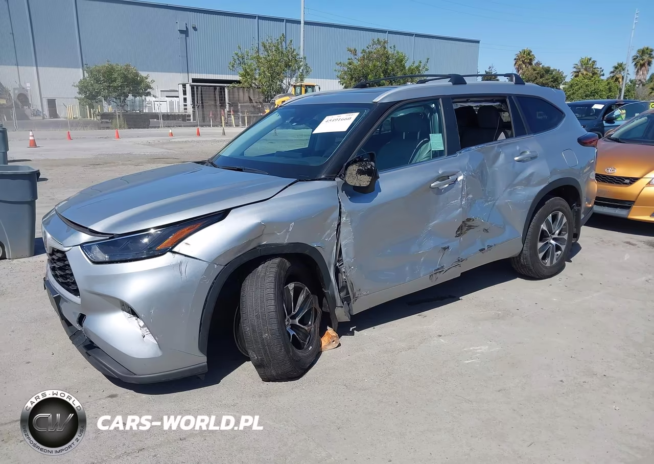 2025 Toyota Highlander Hybrid Xle VIN:5TDKBRCH7SS661839 - 2