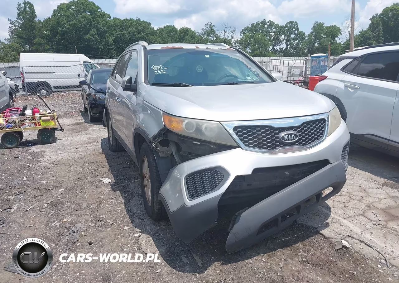 2012 Kia Sorento Lx V6 VIN:5XYKTDA24CG287557 - 12