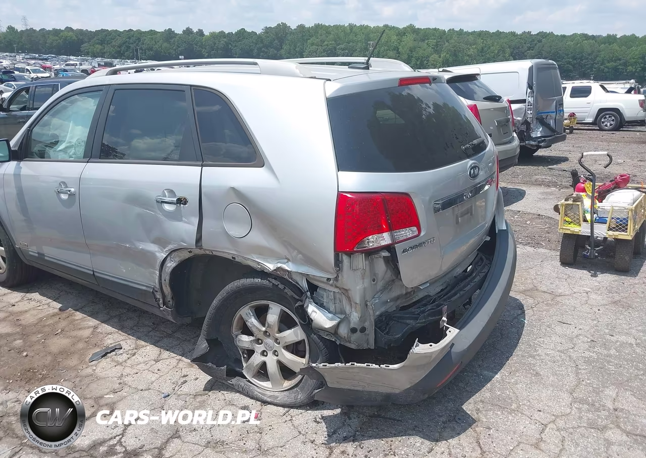 2012 Kia Sorento Lx V6 VIN:5XYKTDA24CG287557 - 6