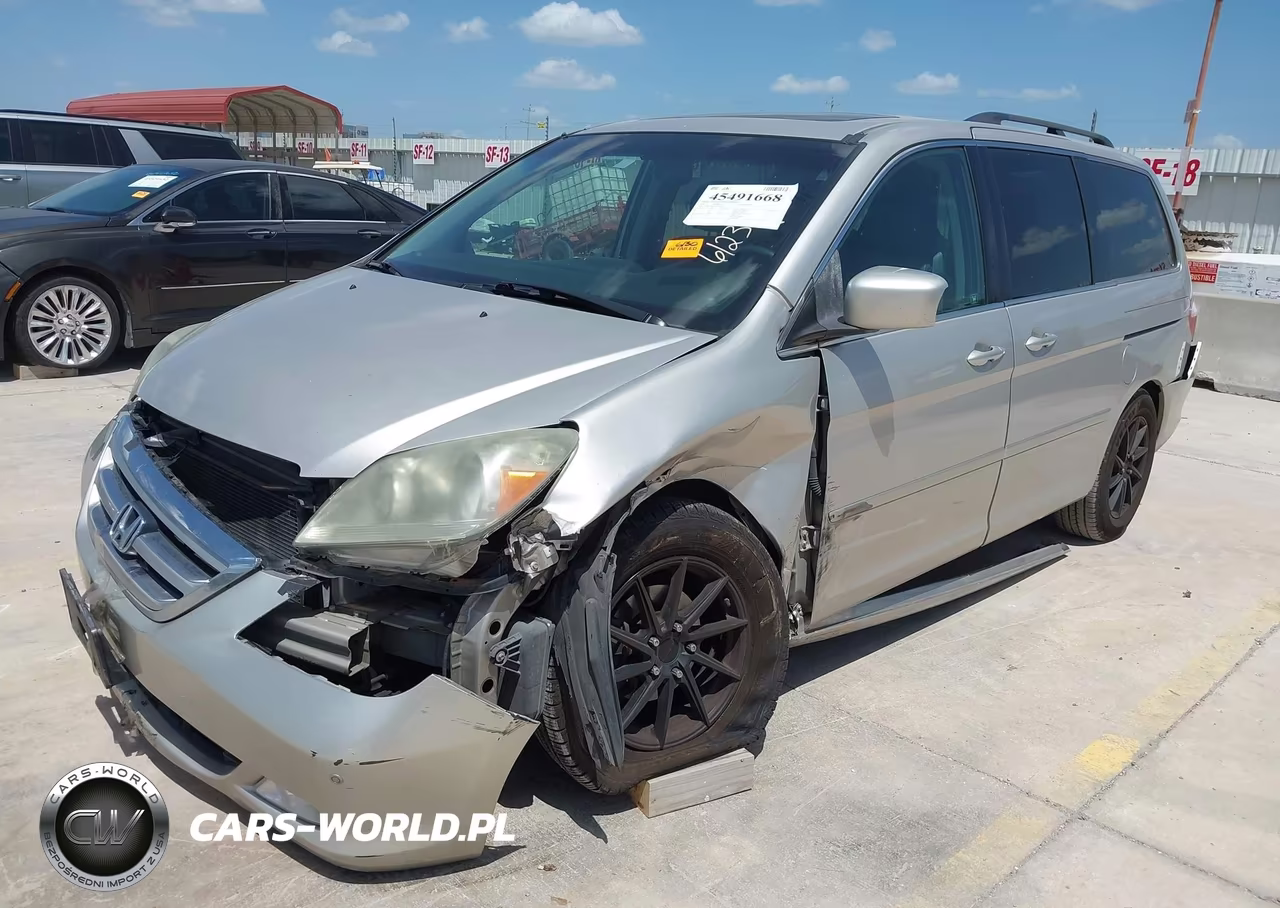 2007 Honda Odyssey Touring VIN:5FNRL38877B033728 - 2