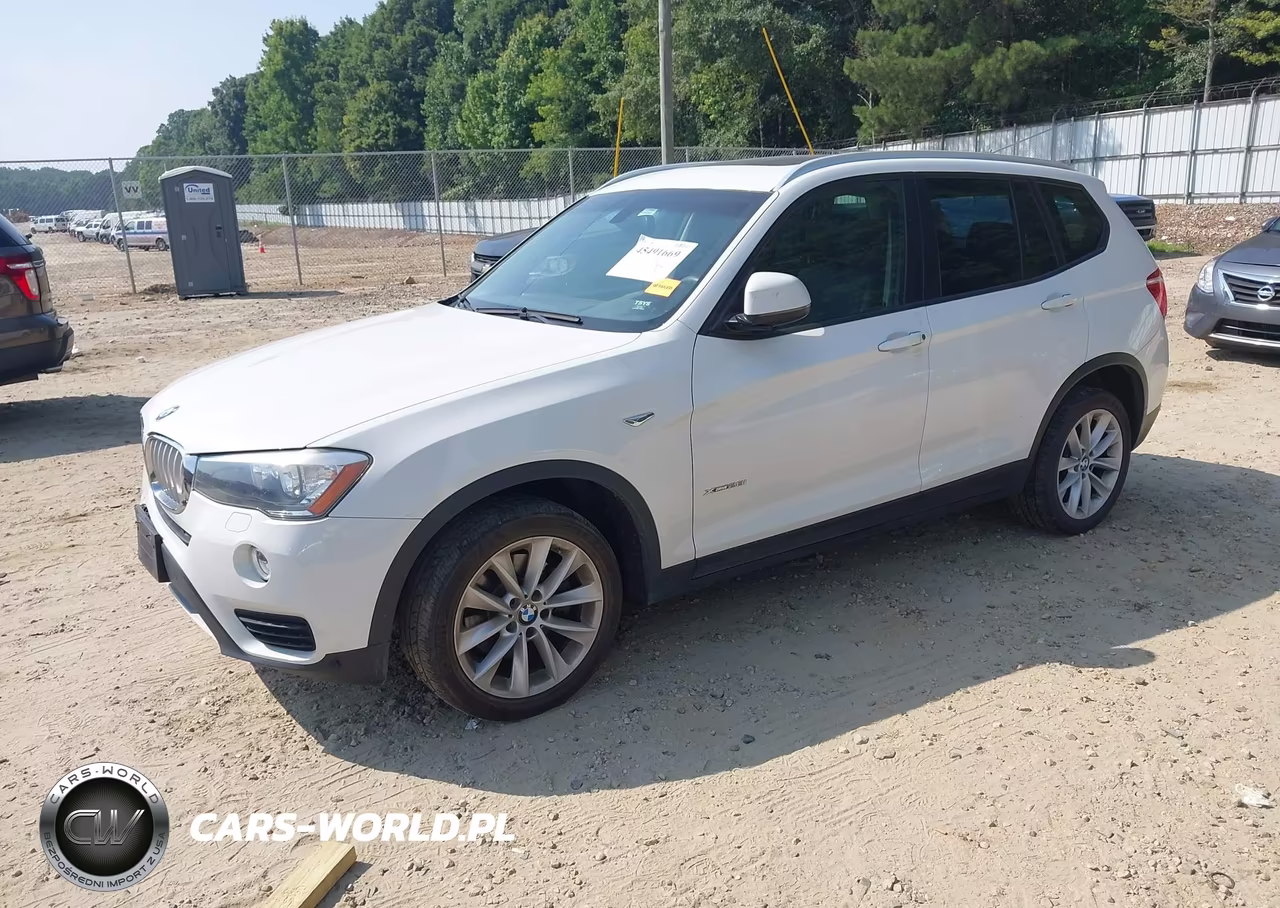 2016 BMW X3 xDrive28I VIN:5UXWX9C53G0D73286 - 2